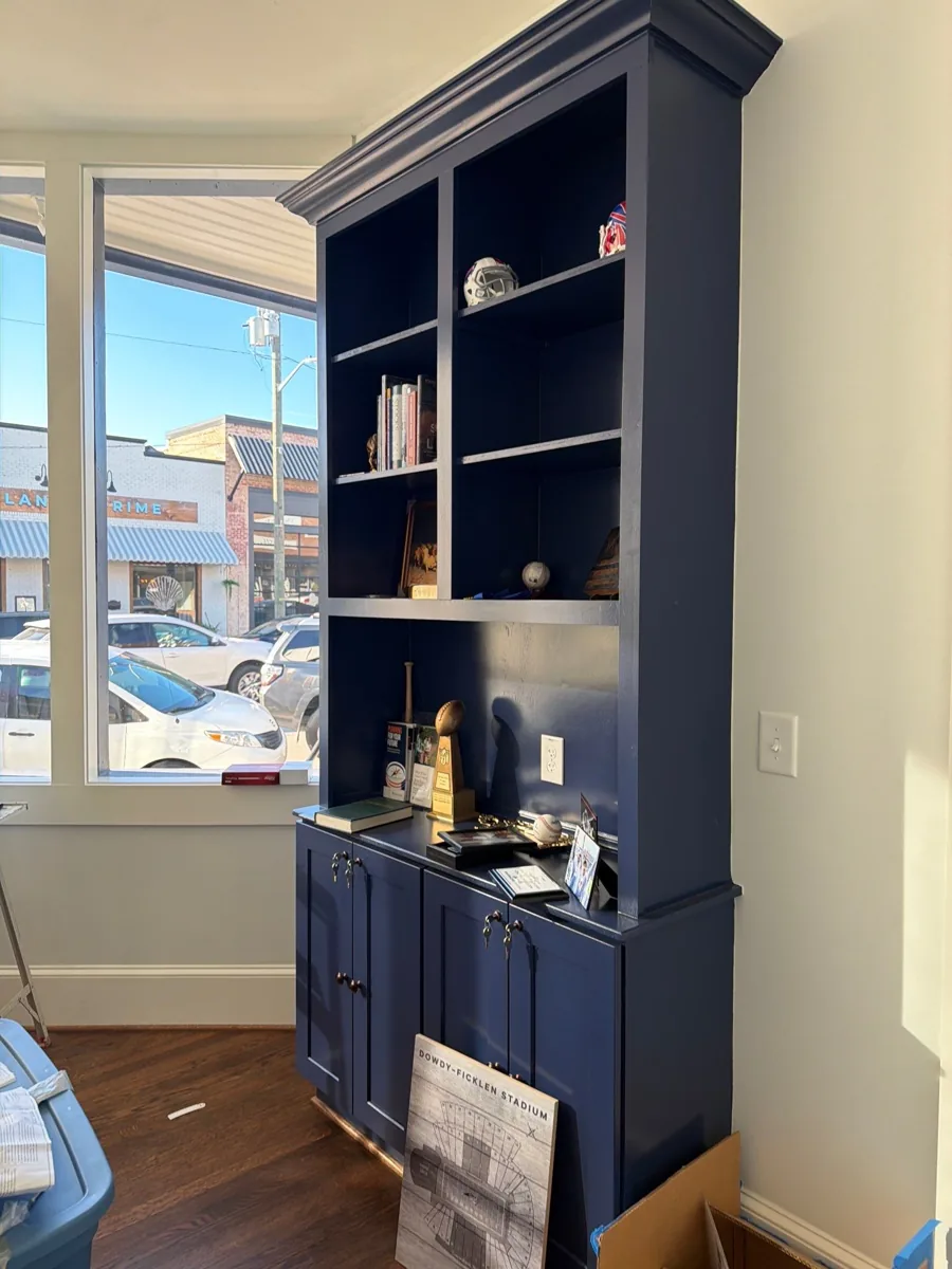 Custom cabinetry and built-ins