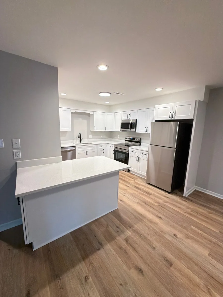 Completed kitchen renovation